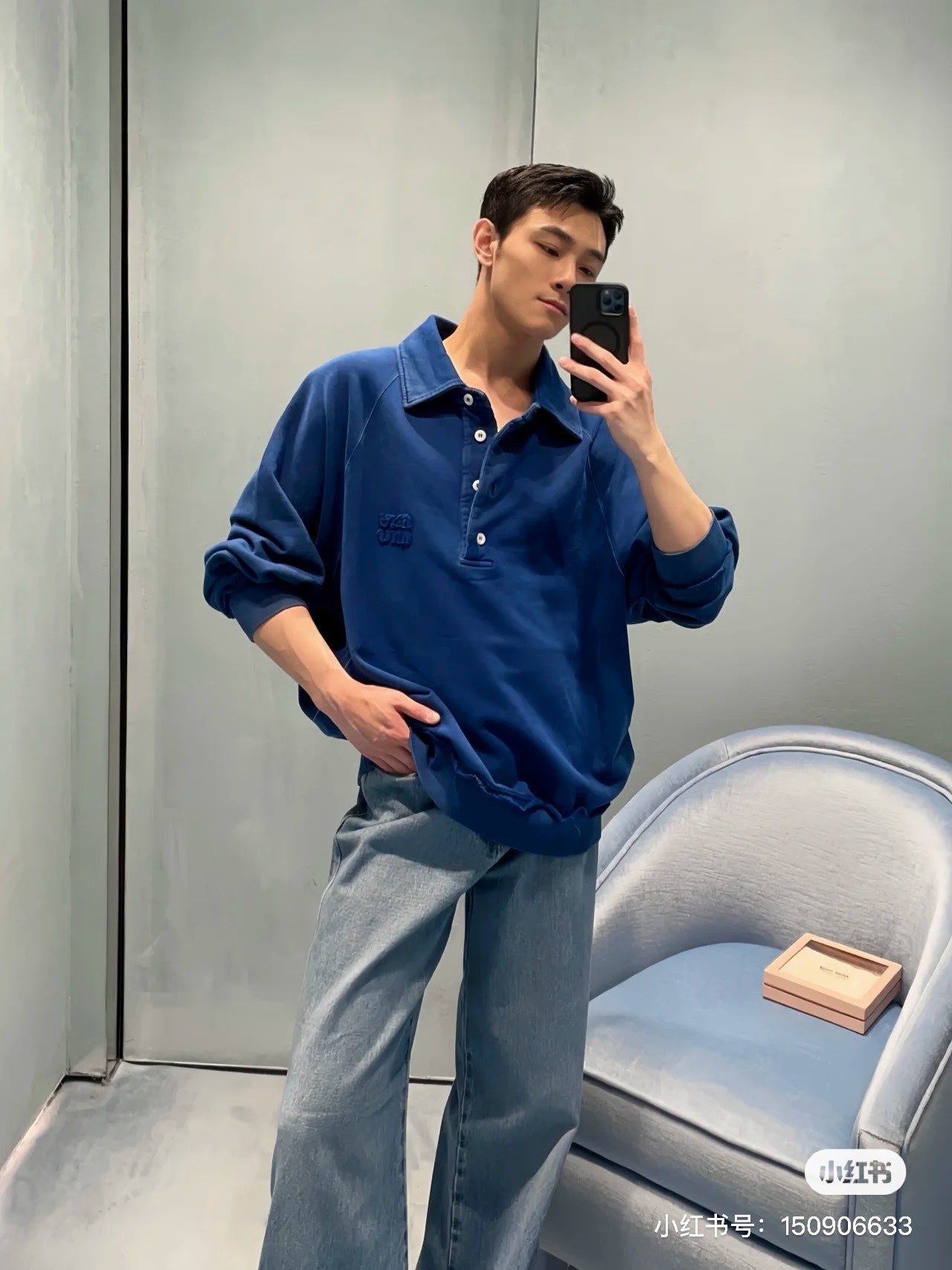 Miu 25fw casual sweatshirt