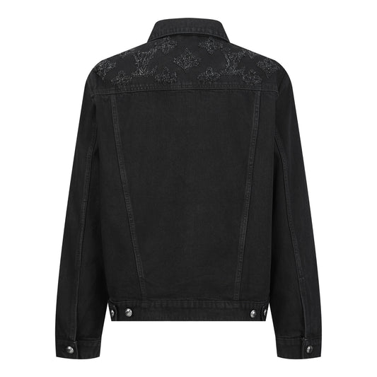 Louis distressed denim jacket