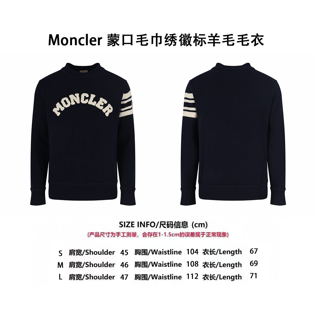 Mon embroidered sweater