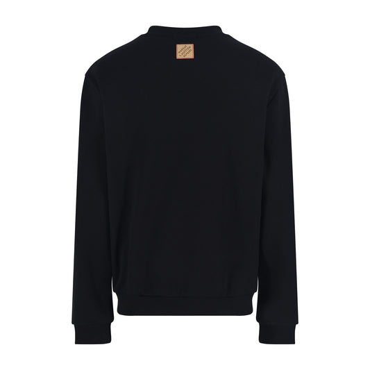 Louis embroidered sweatshirt