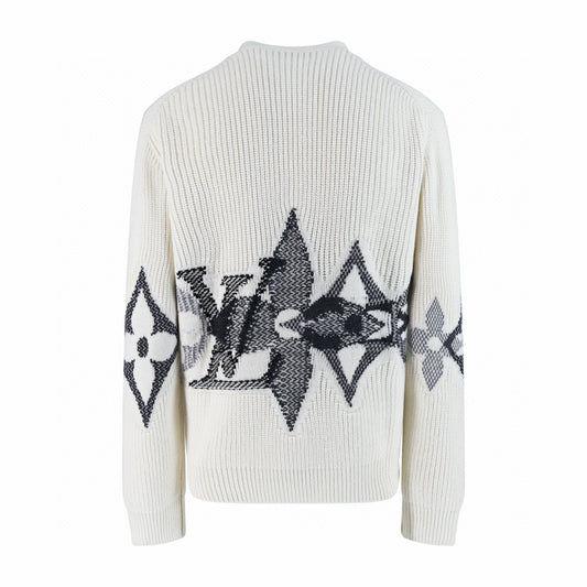 Louis jacquard cardigan