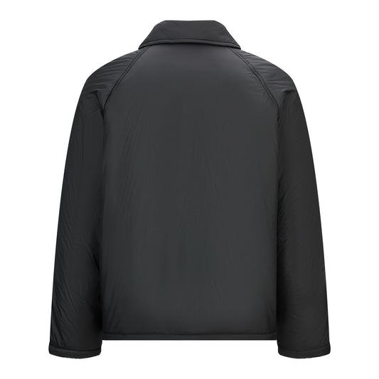 Fend collared padded jacket