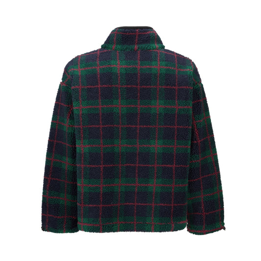 Miu plaid embroidered jacket