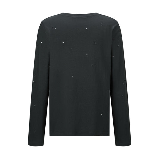 Acne rhinestone sweatshirt