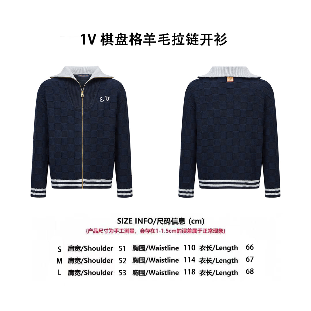 Louis full-zip cardigan