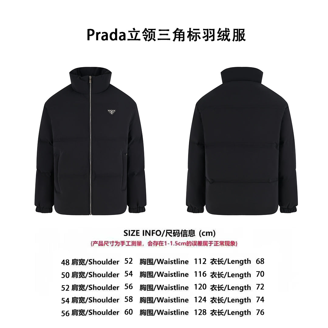 Pra logo bedeg down jacket