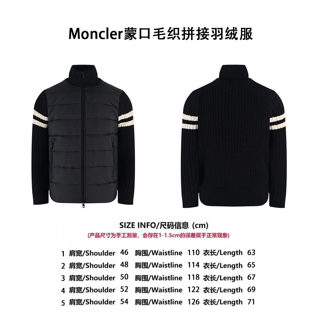 Mon hybrid down jacket