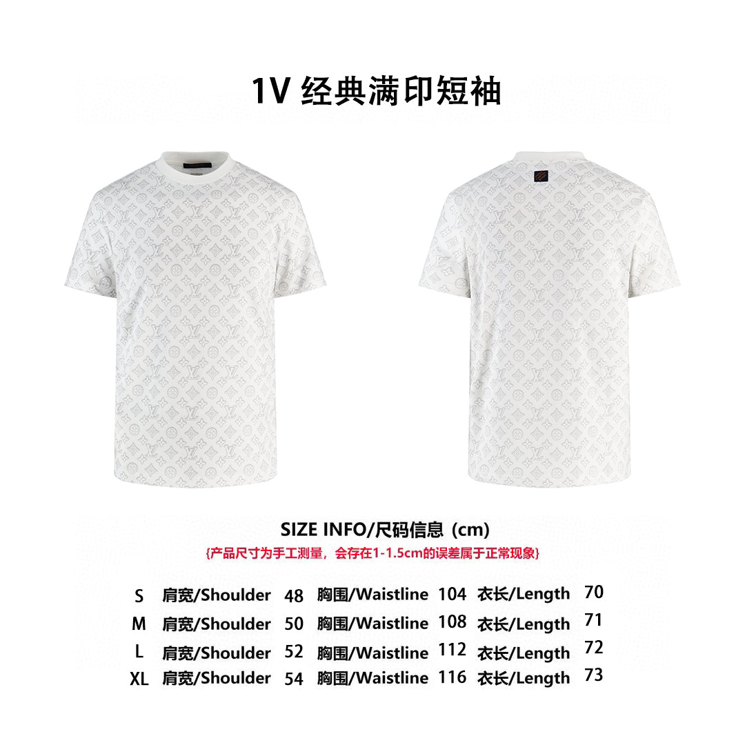 Louis all-over print t-shirt