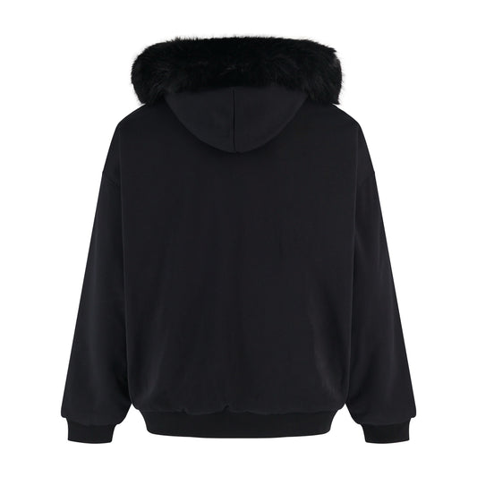 Balen faux fur-trimmed jacket