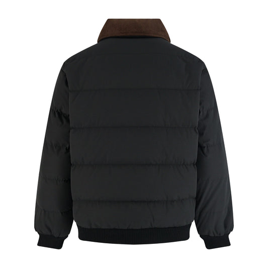 Pra logo badge down jacket