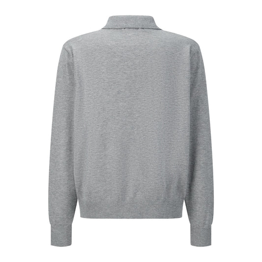 Fend casual knitted polo