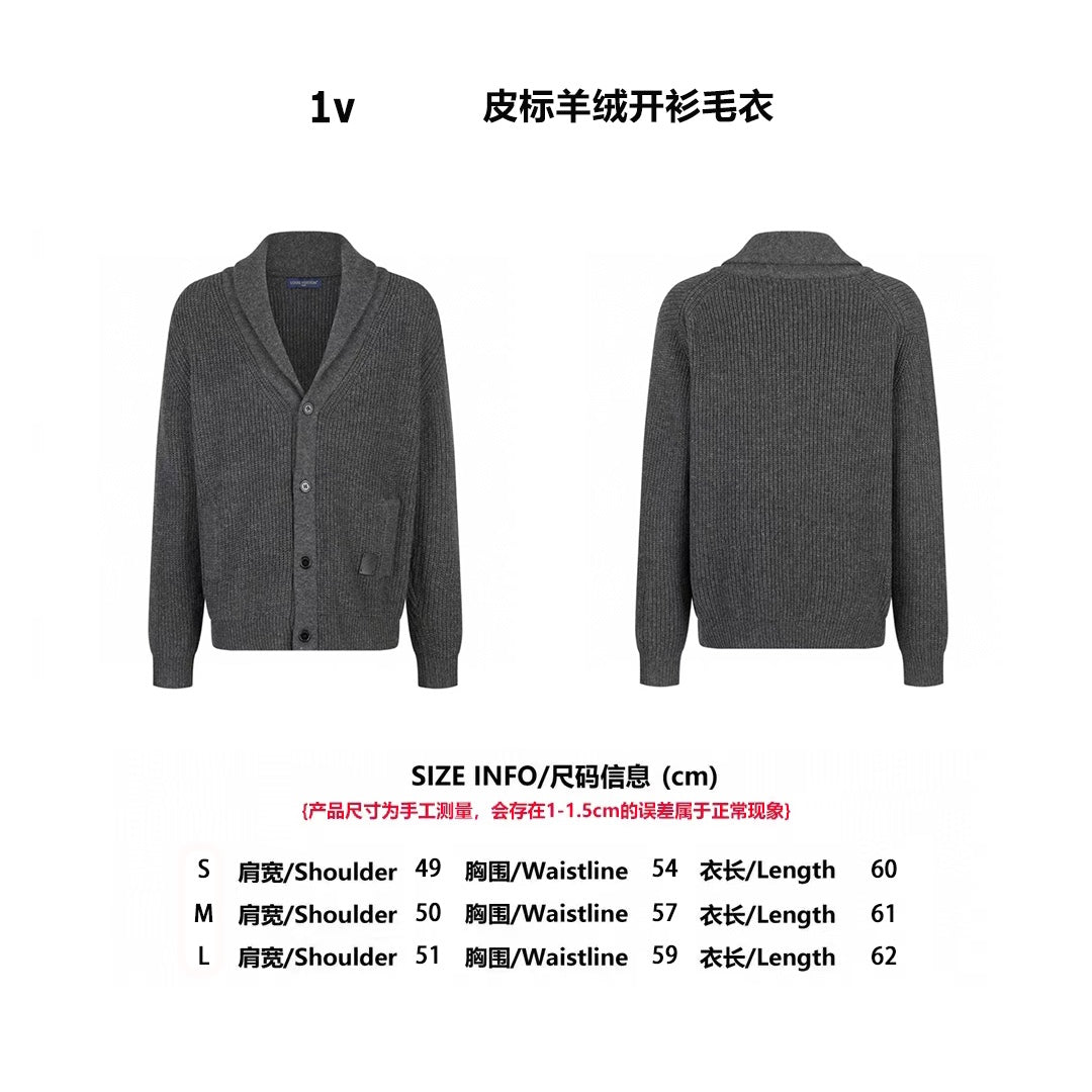 Louis casual knitted cardigan