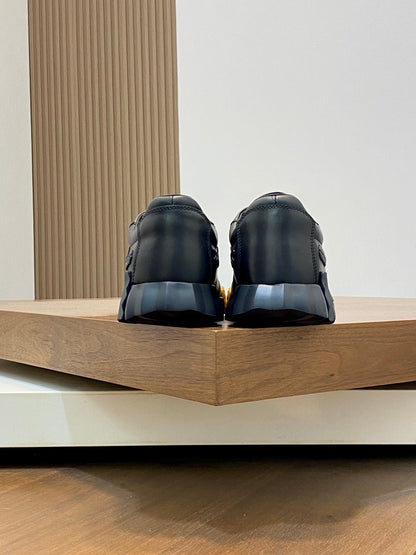 Herm leather sneakers