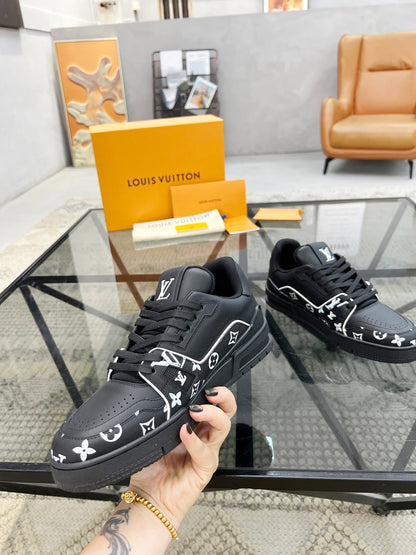 Louis leather sneakers