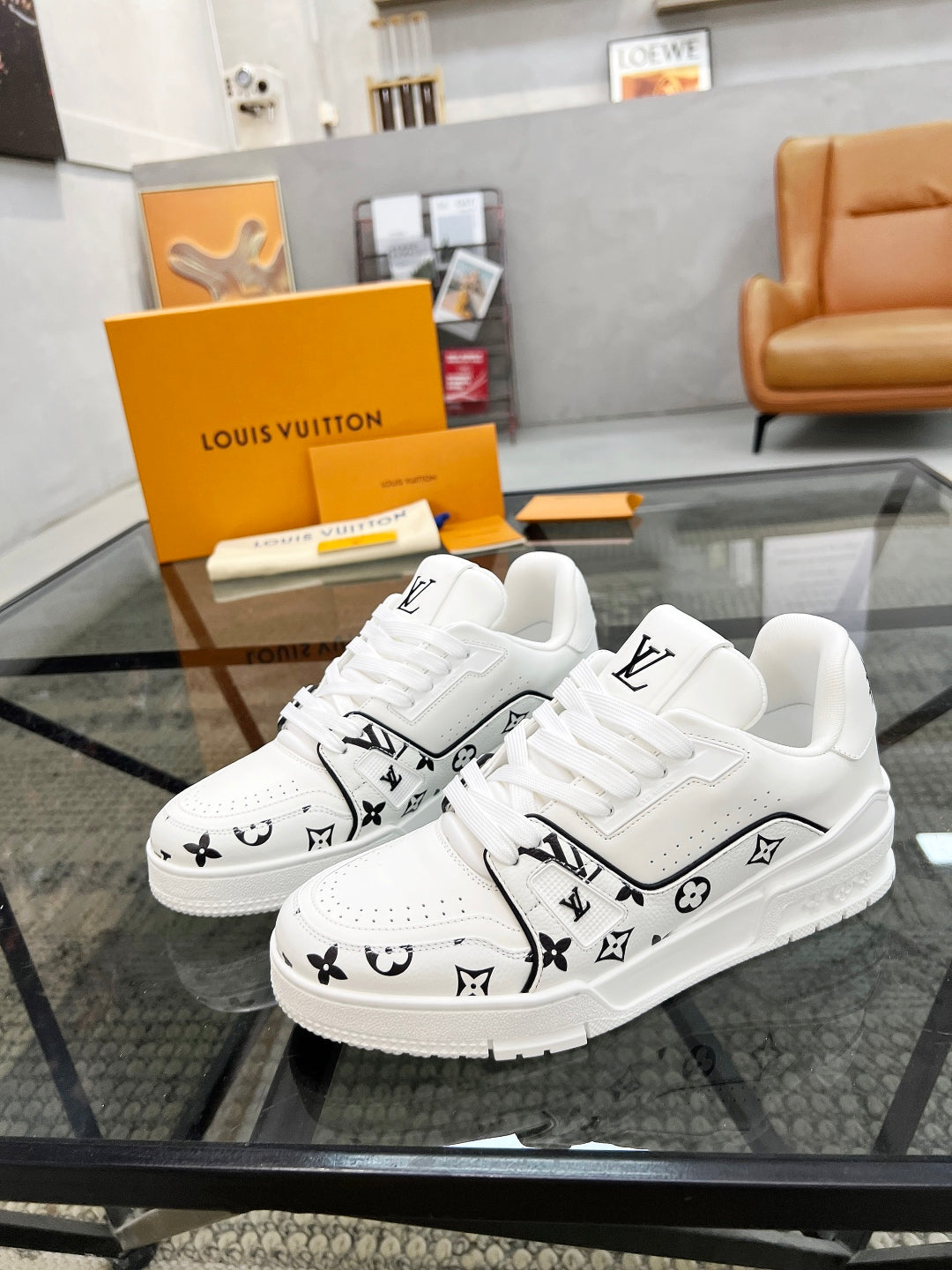 Louis leather sneakers