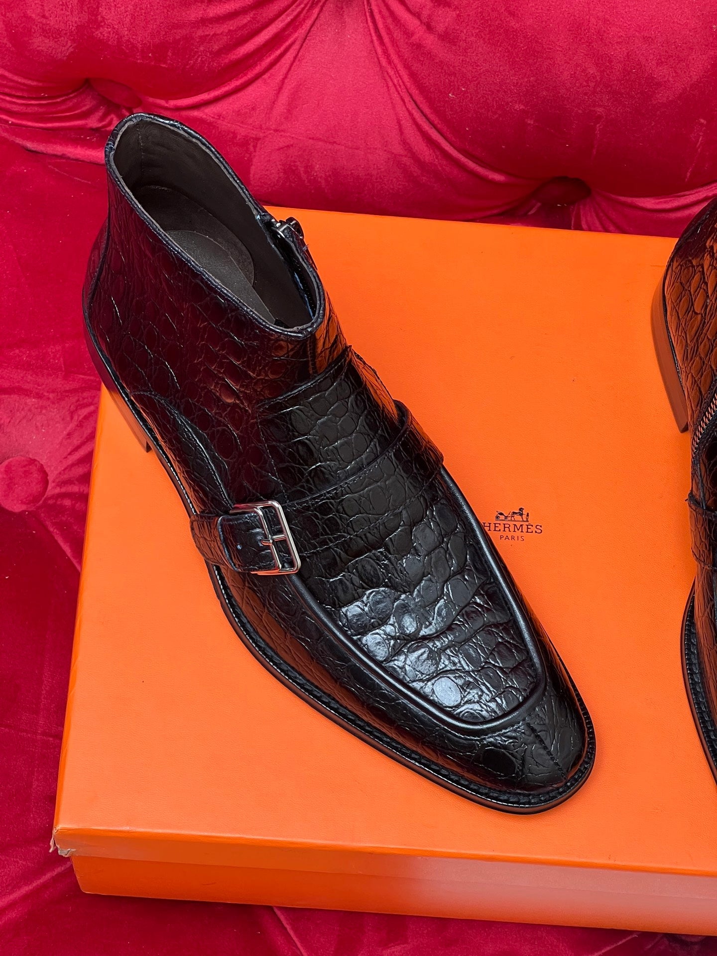 Herm leather shoes