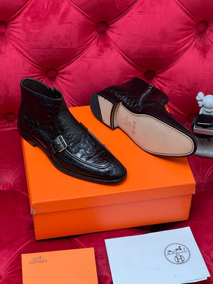 Herm leather shoes