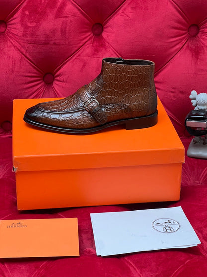 Herm leather shoes
