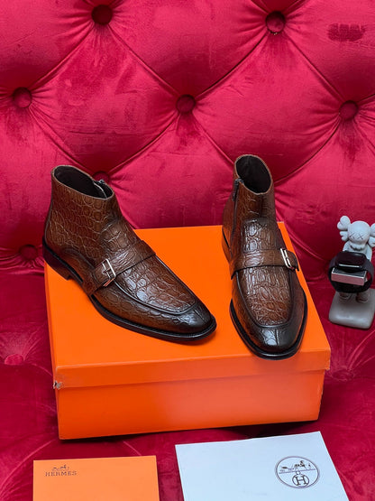 Herm leather shoes