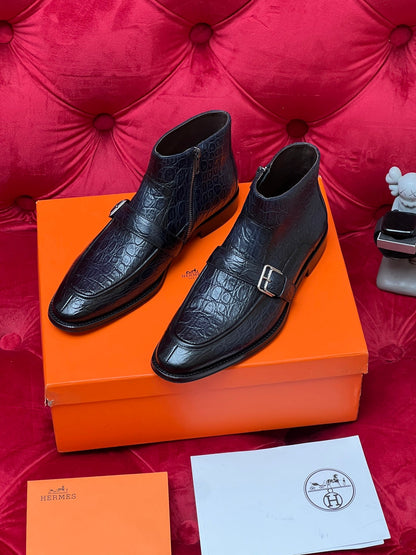 Herm leather shoes