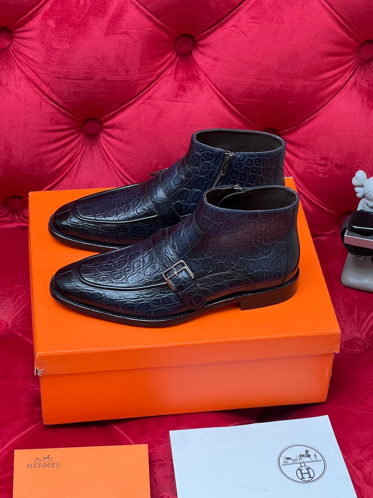 Herm leather shoes