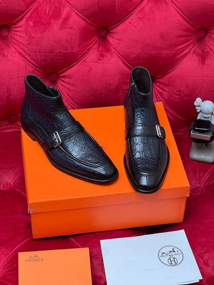 Herm leather shoes