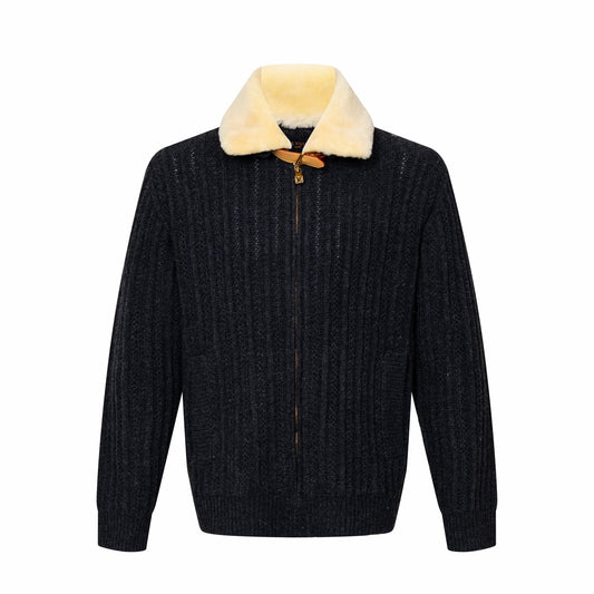 Louis 25fw knitted jacket