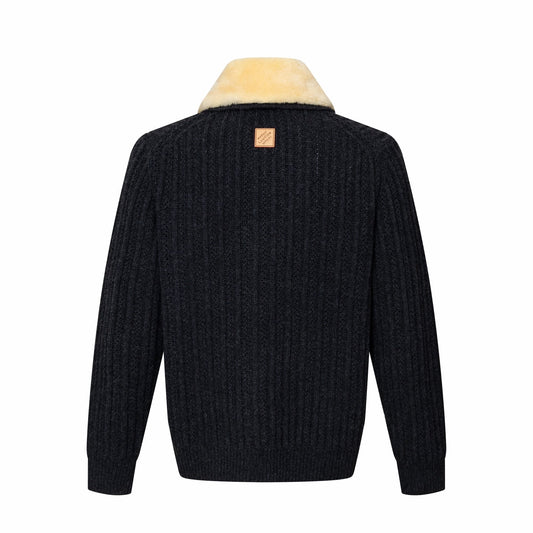 Louis 25fw knitted jacket