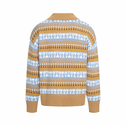 Ami 25fw jacquard sweater
