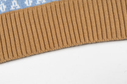 Ami 25fw jacquard sweater