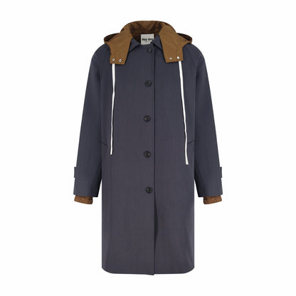 Miu 25fw trench coat