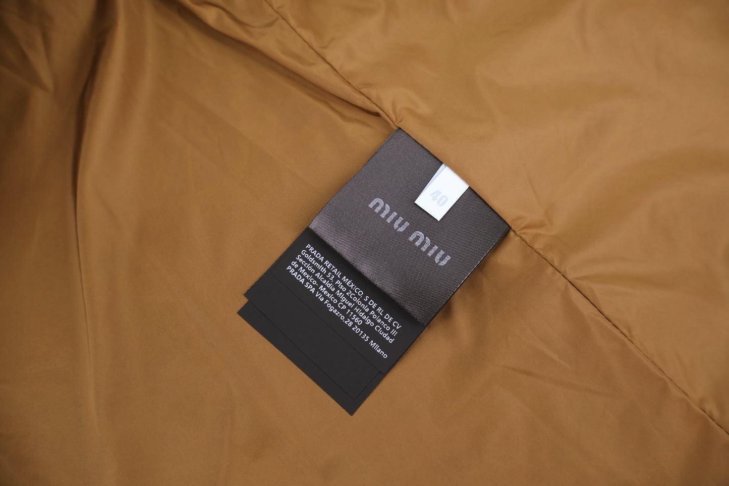 Miu 25fw trench coat