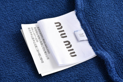 Miu 25fw casual sweatshirt