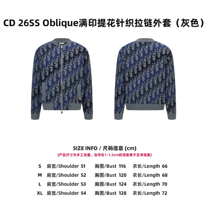 CD 25fw knitted jacket