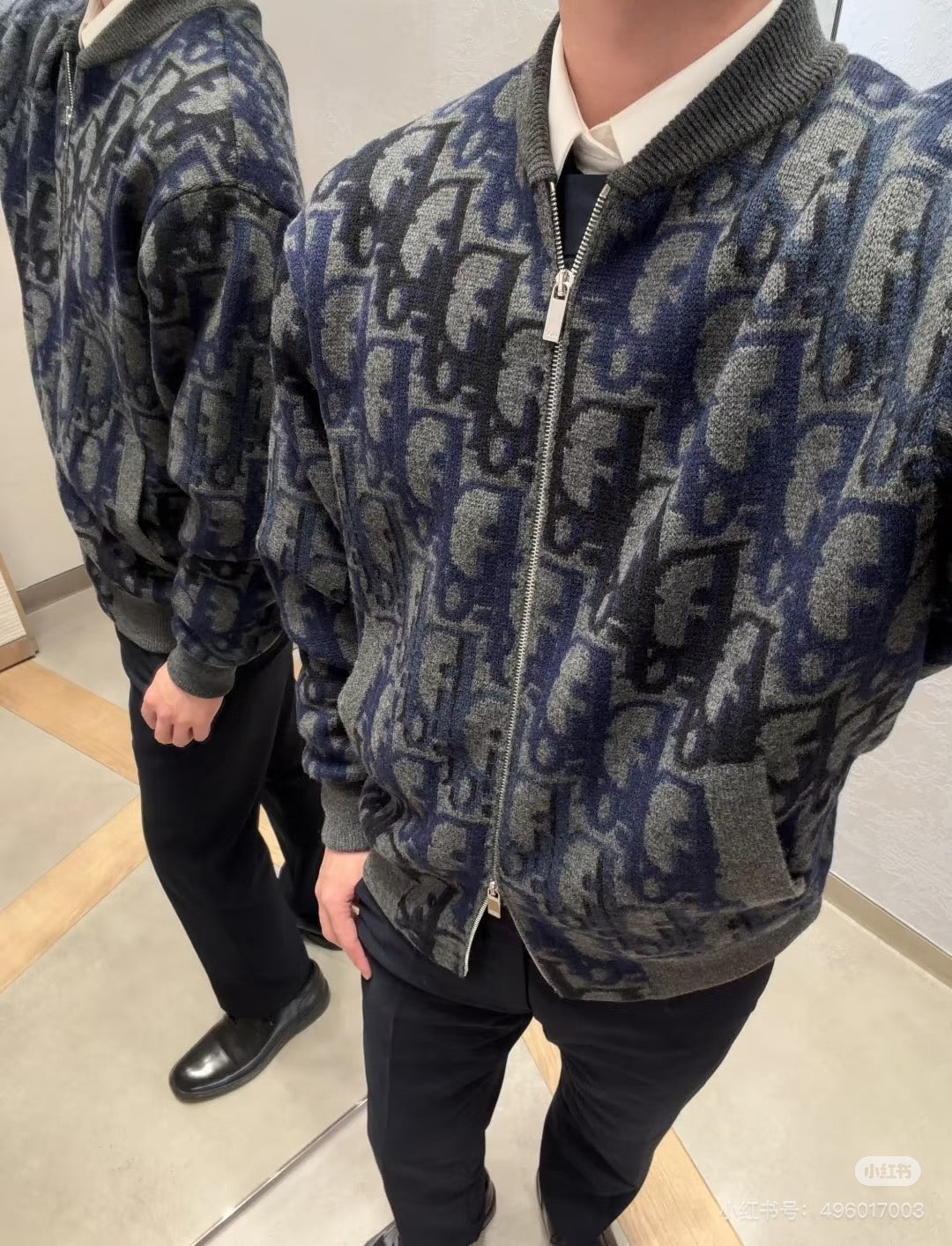 CD 25fw knitted jacket