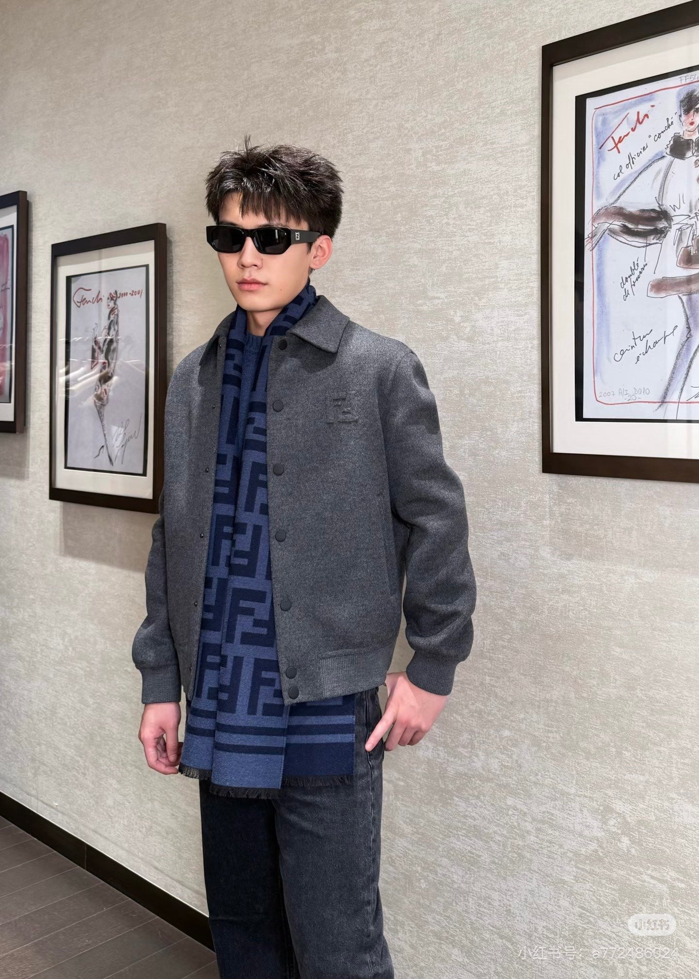 Fend 25fw casual jacket