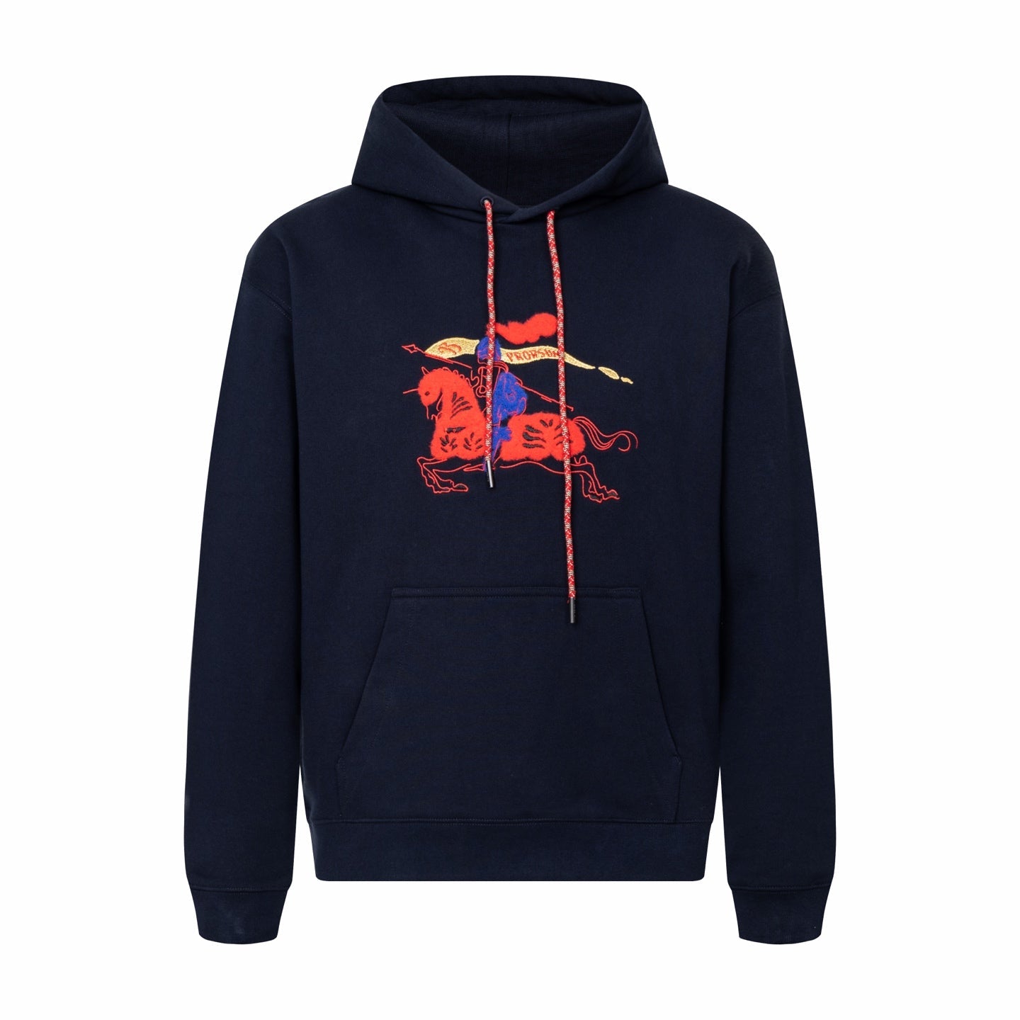 Bur 25fw embroidered hoodie