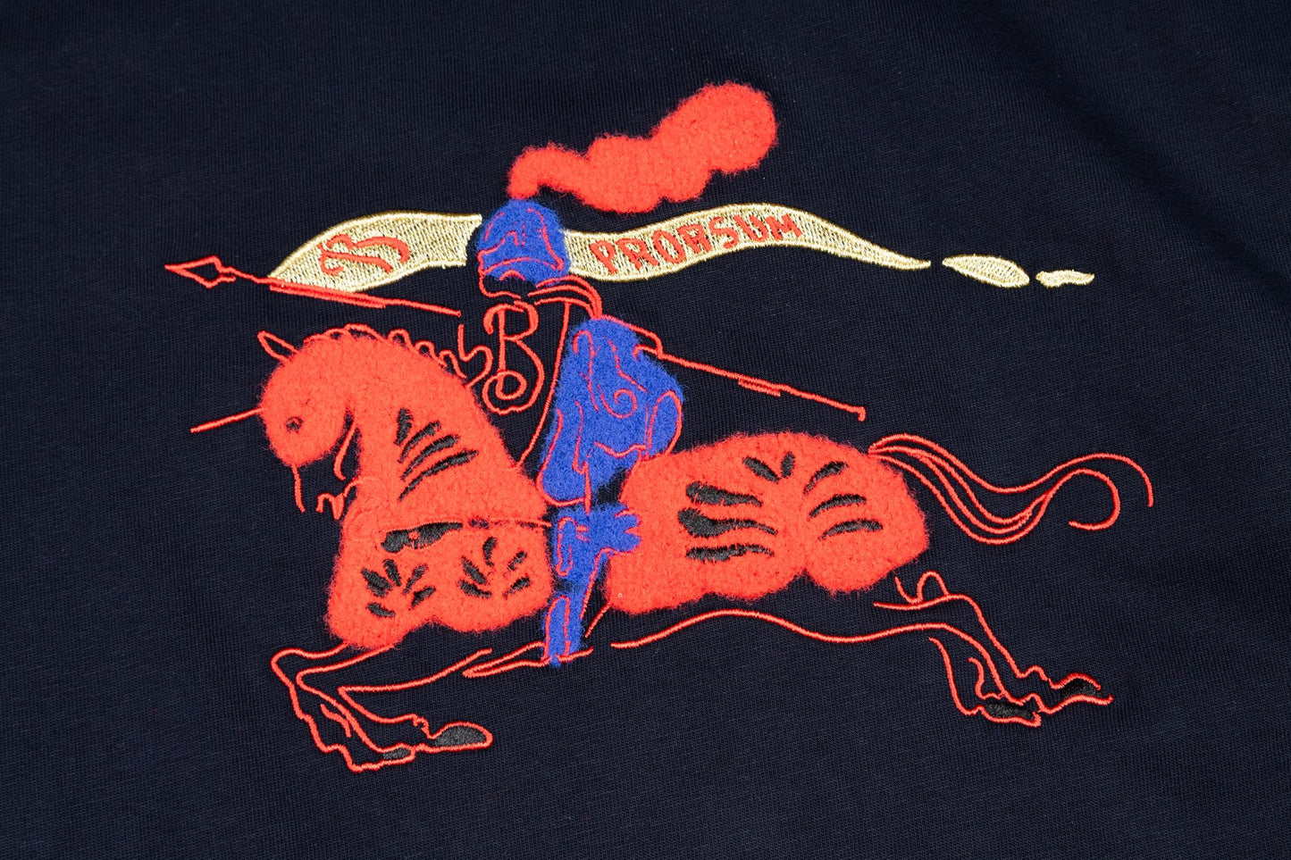 Bur 25fw embroidered t-shirt