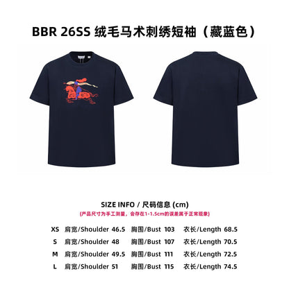 Bur 25fw embroidered t-shirt