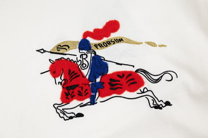 Bur 25fw embroidered t-shirt