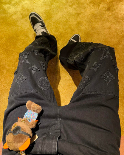 Louis 25fw disterss jeans