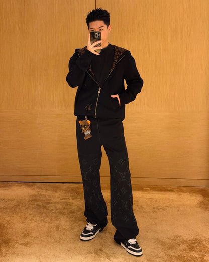 Louis 25fw disterss jeans