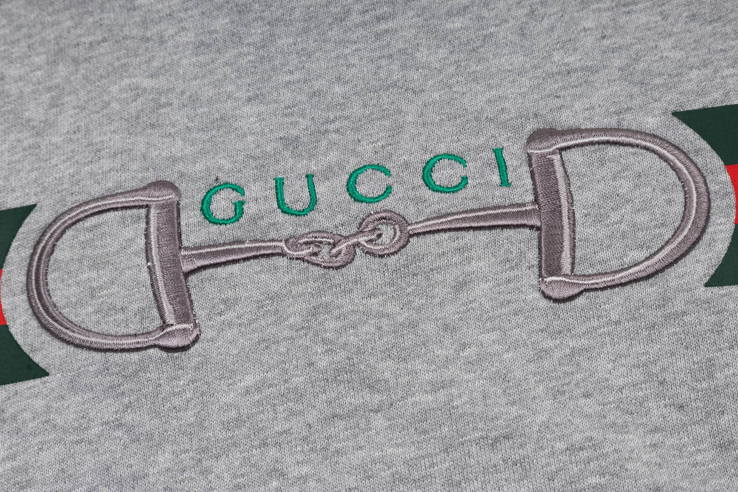 Guc 25fw embroidered sweatshirt