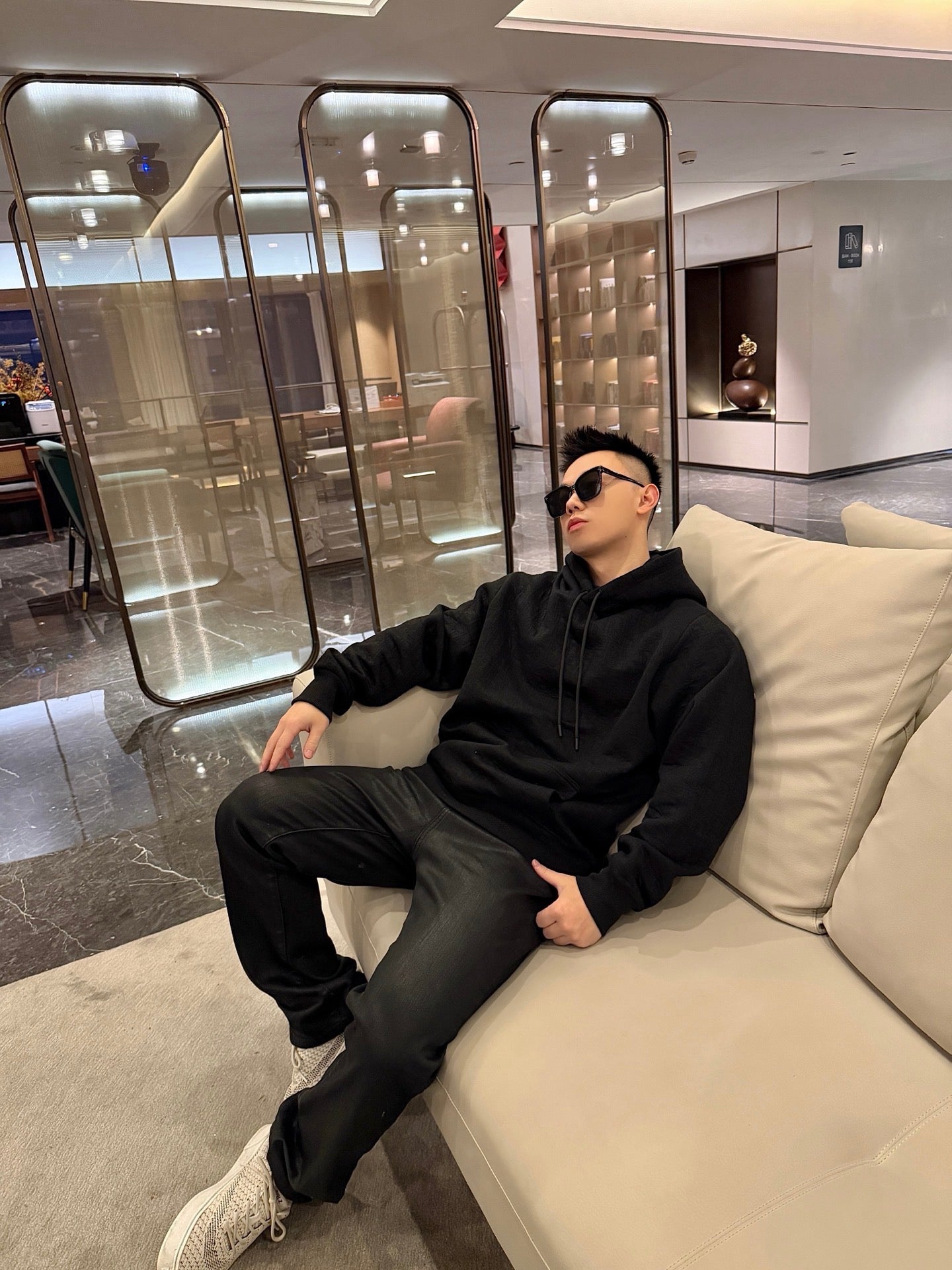 CD 25fw jacquard hoodie