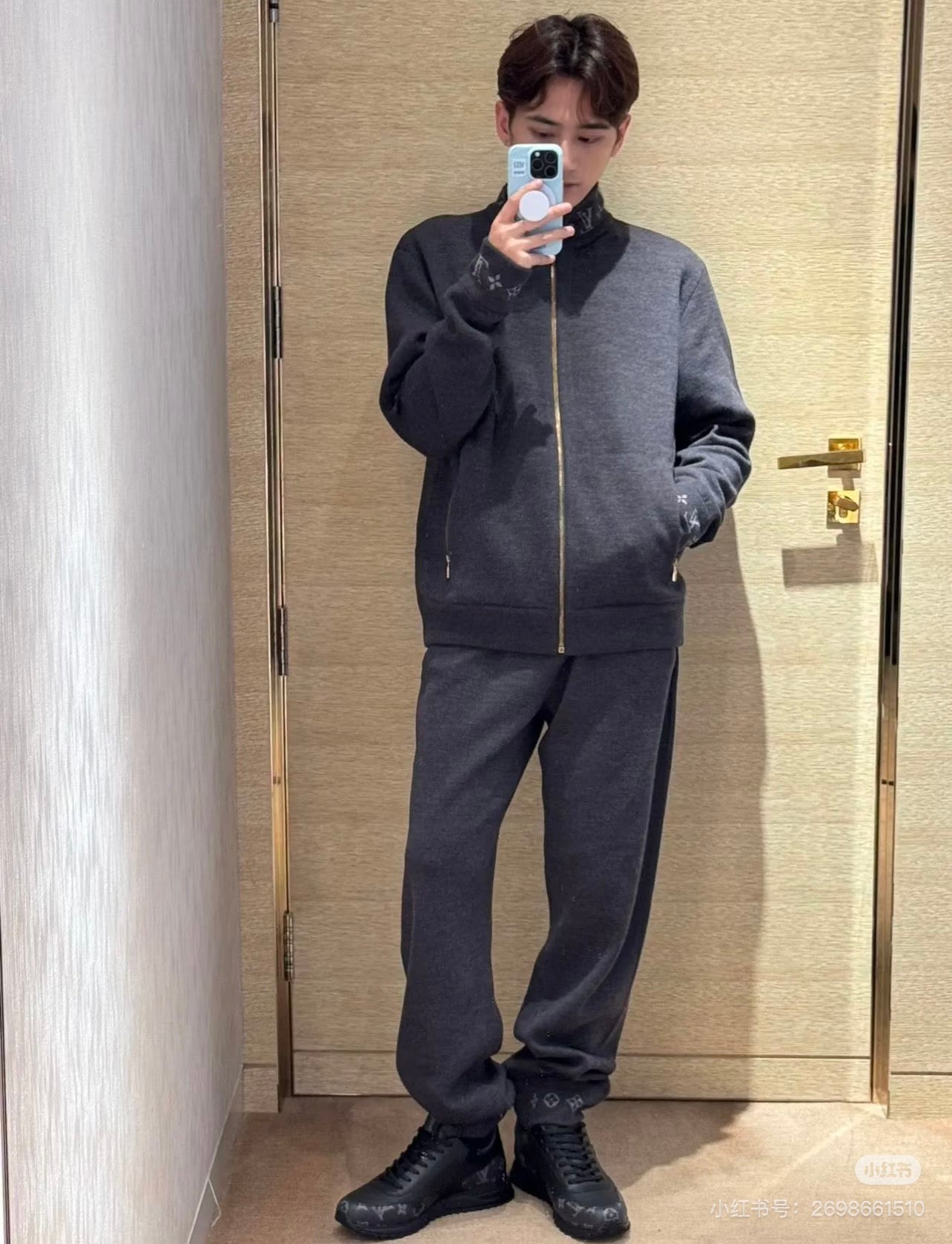 Louis 26ss jacquard jacket