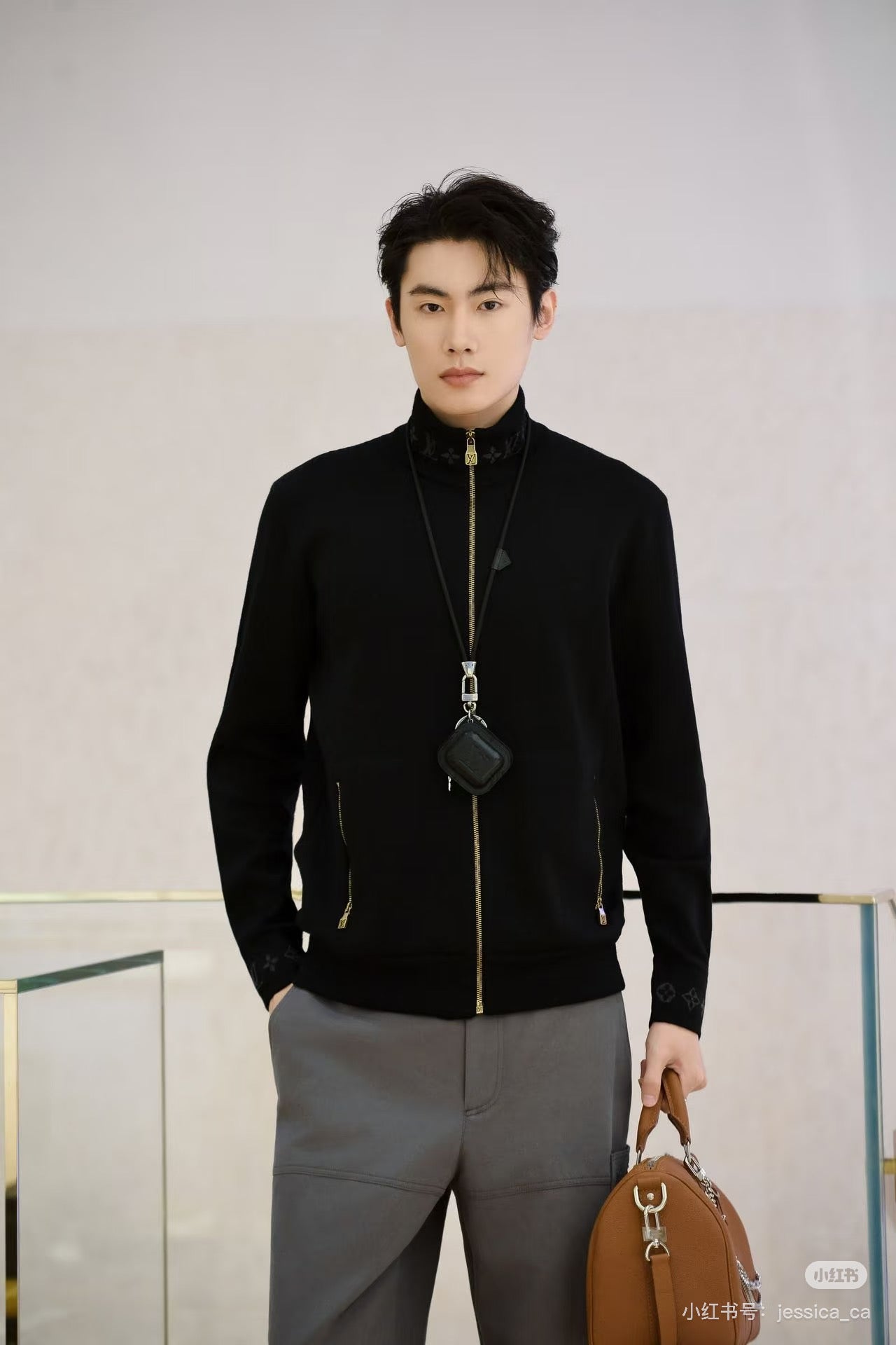 Louis 26ss jacquard jacket