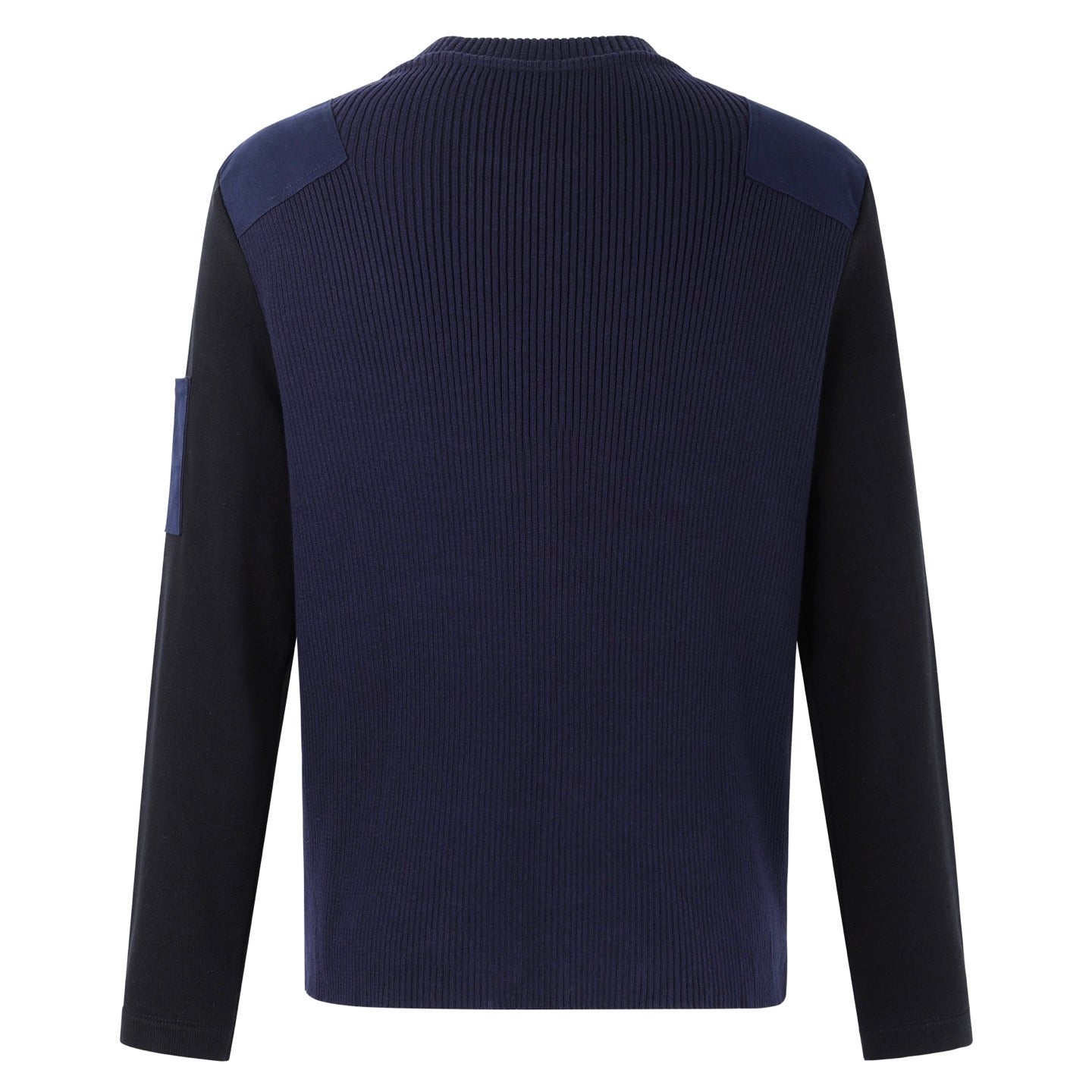 Loe Shoulder Patches sweater