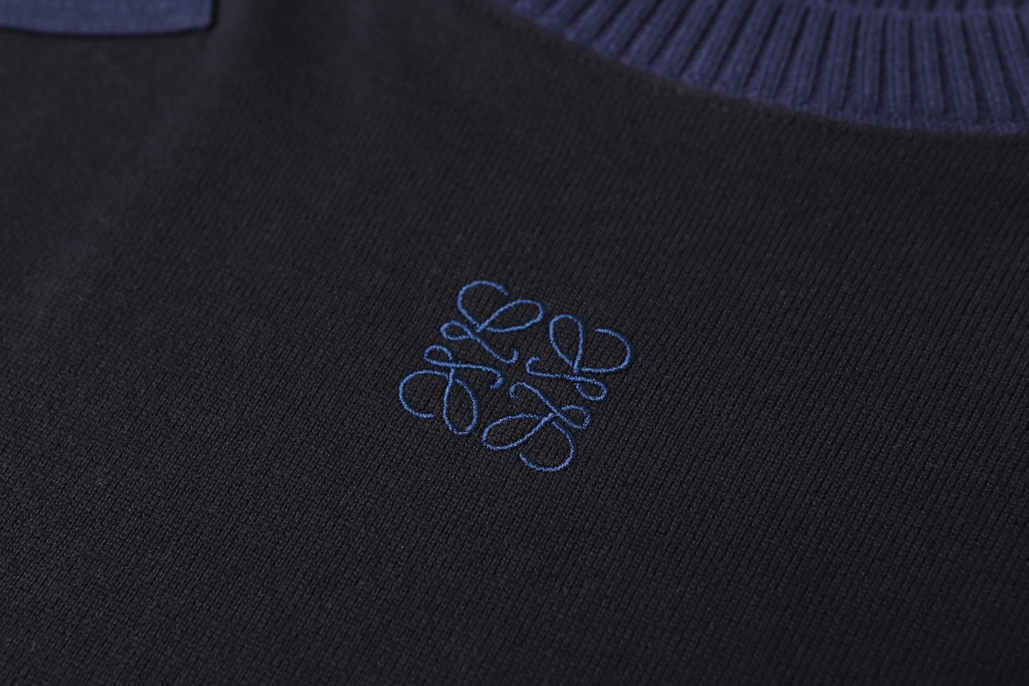 Loe Shoulder Patches sweater