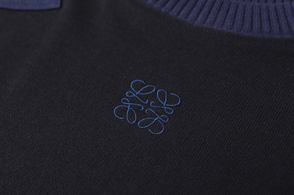 Loe Shoulder Patches sweater