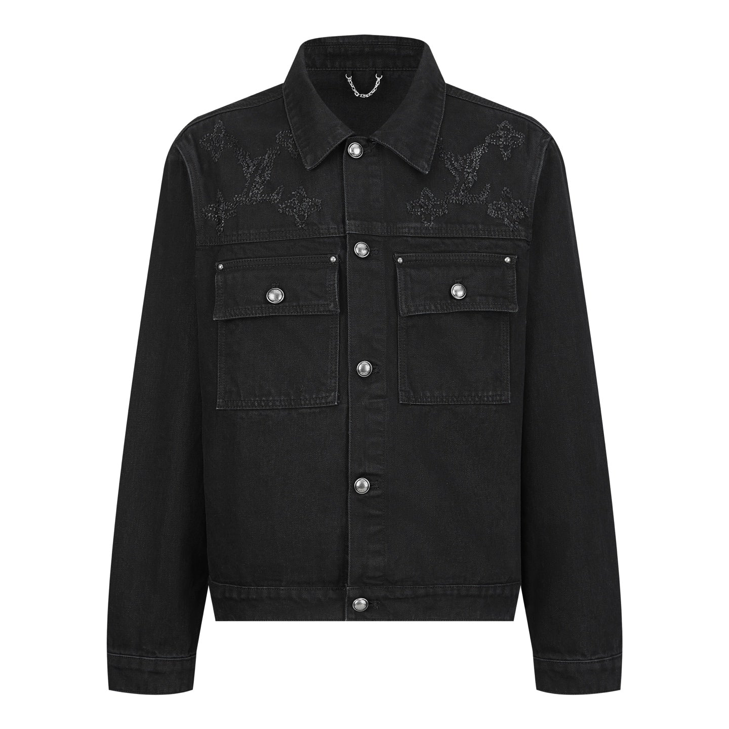 Louis distressed denim jacket